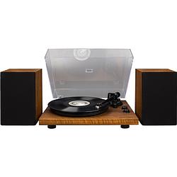 Foto van Crosley c62c-wa4 platenspelerset walnut