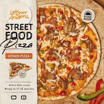 Foto van Lekker & anders doner pizza 325g bij jumbo