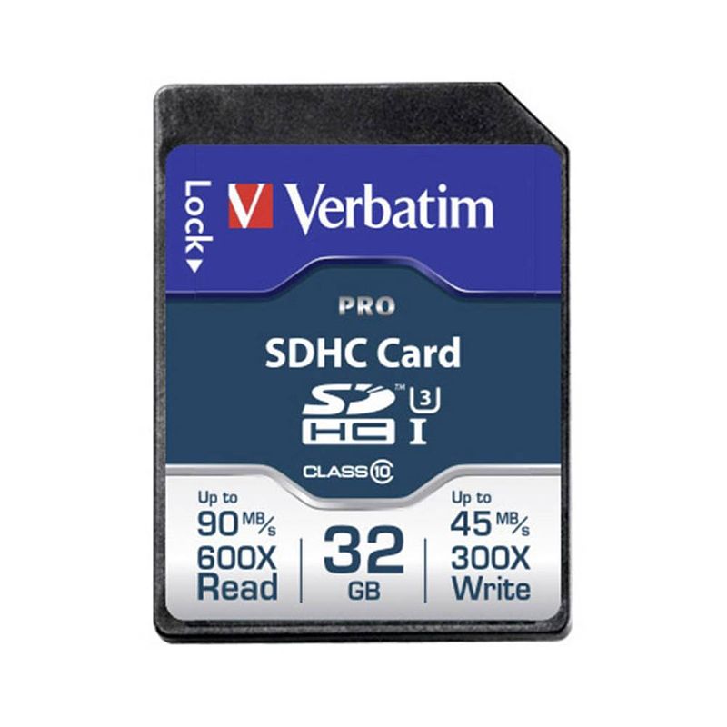 Foto van Verbatim sdhc geheugenkaart uhs-i, klasse 10, 32 gb