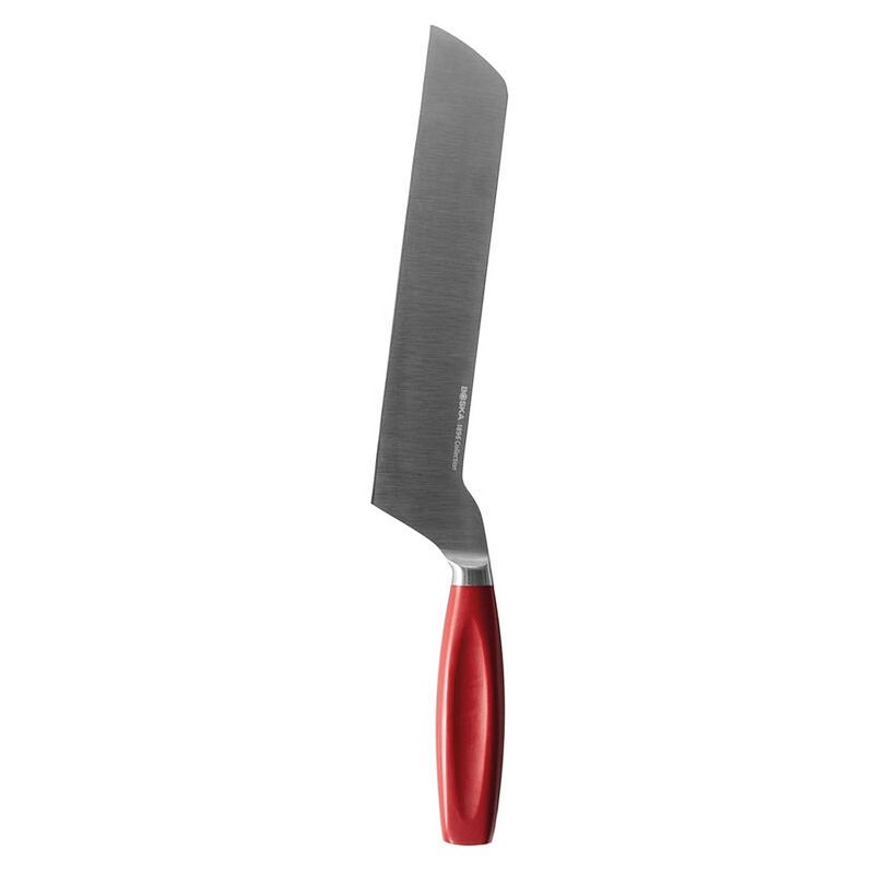 Foto van Semi-hard cheese knife, 210mm red