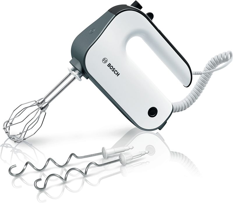 Foto van Bosch haushalt mfq49300 handmixer 850 w wit, zilver