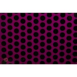 Foto van Oracover 92-015-071-010 plotterfolie easyplot fun 1 (l x b) 10 m x 20 cm violet-zwart (fluorescerend)