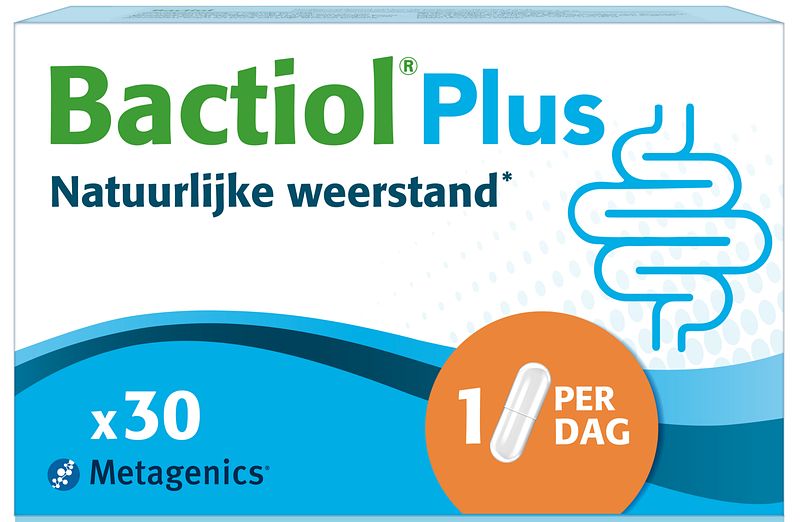 Foto van Metagenics bactiol plus capsules