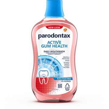 Foto van Parodontax daily care mondwater extra fresh voor gezond tandvlees 500ml bij jumbo