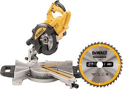 Foto van Dewalt dws774-qs + zaagblad voor hout