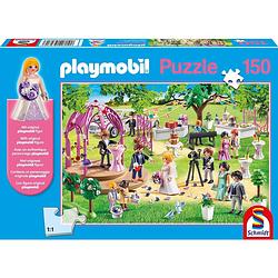 Foto van Schmidt puzzel playmobil, bruidspaviljoen - 150 stukjes - 6+