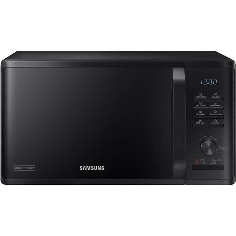 Foto van Samsung - ms23k3555e - solo magnetron 23l - elektronische bediening + knop - warmhoudfunctie