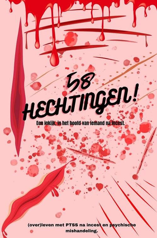 Foto van 58 hechtingen! - lisa langhoven - paperback (9789403703909)