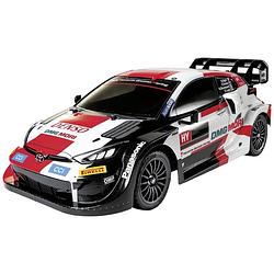 Foto van Tamiya 1:10 rc auto elektro sportwagen 1:10 rc toyota gazoo racing wrt/gr yaris brushed bouwpakket tt-02