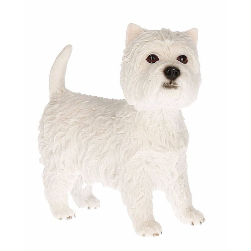 Foto van Beeldje west highland terrier 13 cm