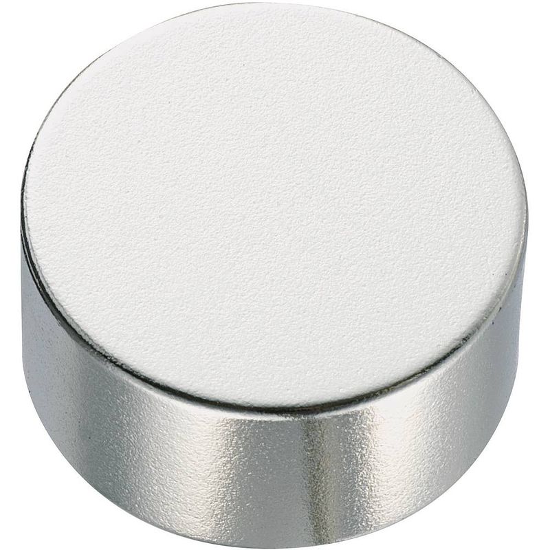 Foto van Tru components 505783 permanente magneet rond (ø x h) 5 mm x 10 mm n35 1.18 - 1.24 t grenstemperatuur (max.): 80 °c