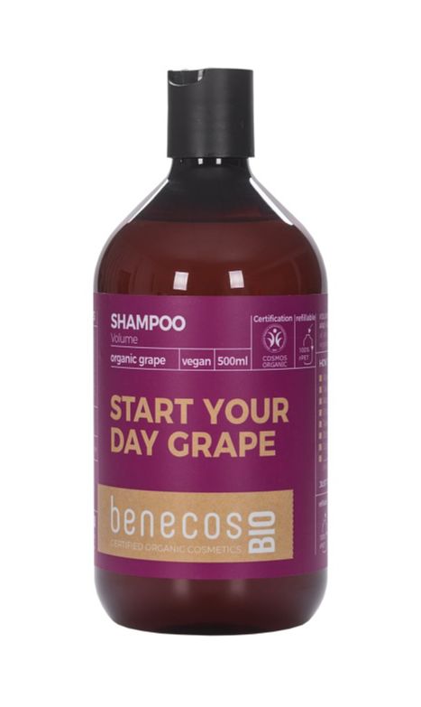 Foto van Benecos grape volume shampoo