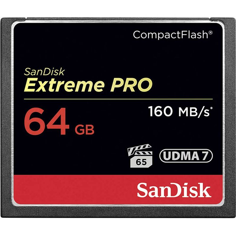 Foto van Extreme pro compactflash 64 gb
