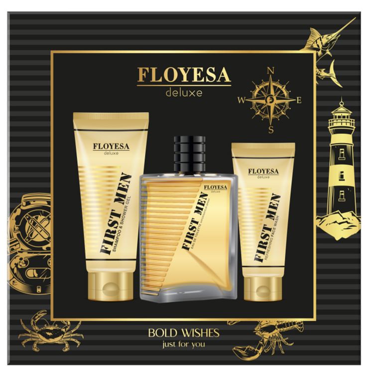 Foto van Floyesa first men deluxe geschenkset