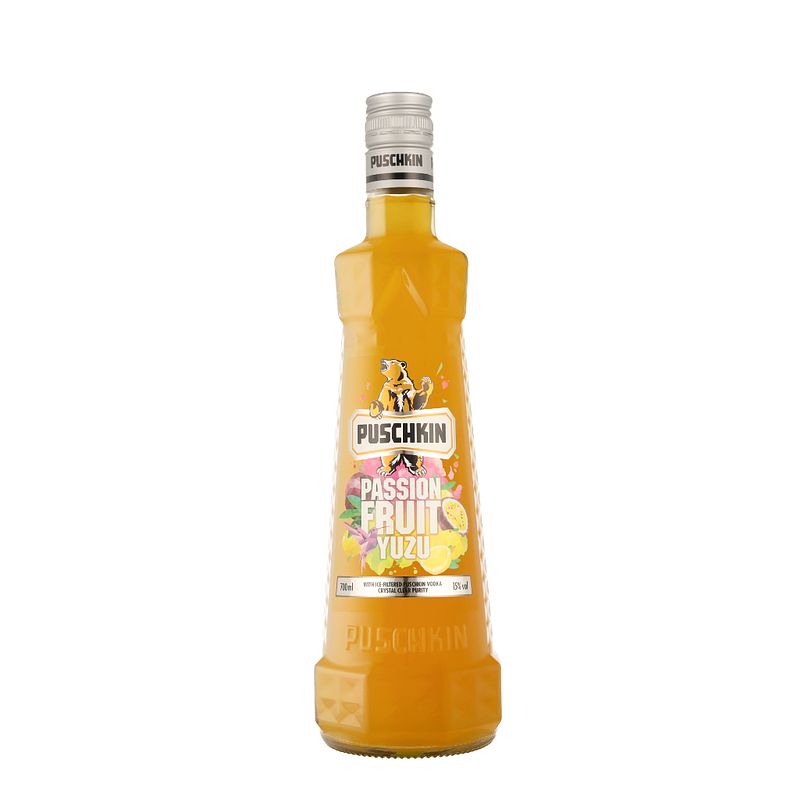 Foto van Puschkin passion fruit 70cl likeur