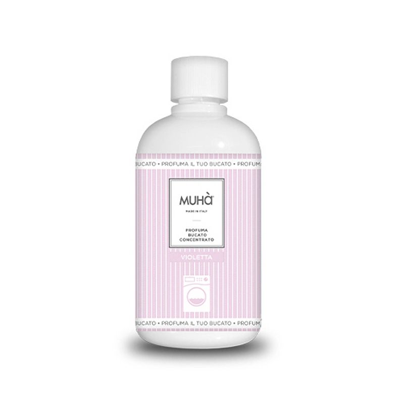 Foto van Wasparfum violetta 400ml - muha laundry perfumes