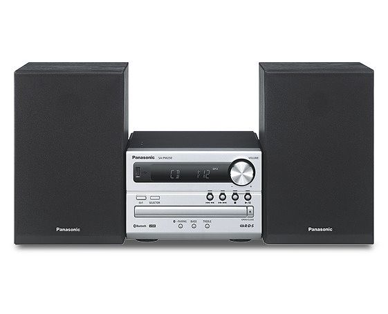 Foto van Panasonic sc-pm254eg-s stereo set zilver