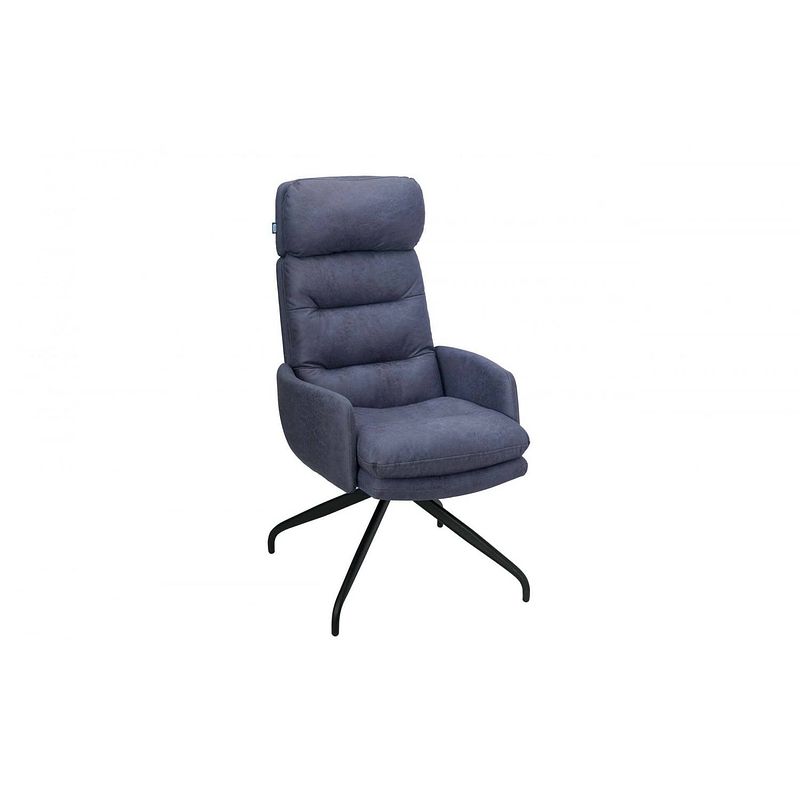 Foto van Feel furniture - eetkamerstoel - logan - blauw