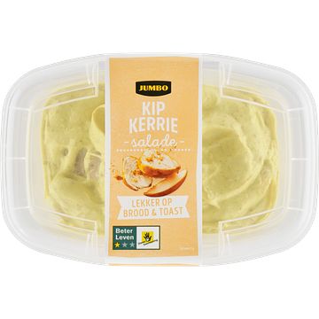 Foto van 2 voor € 3,50 | jumbo kip kerrie salade 200g aanbieding bij jumbo