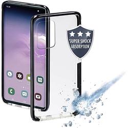 Foto van Hama protector cover samsung galaxy s20 ultra 5g transparant, zwart