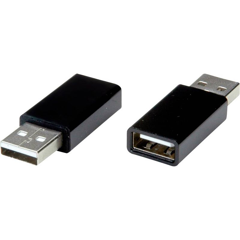 Foto van Roline usb 2.0 adapter [1x usb-a 2.0 stekker - 1x usb 2.0 bus a] 11.02.8332