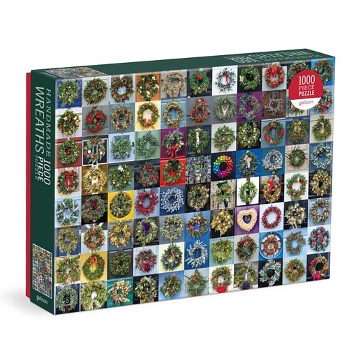Foto van Handmade wreaths 1000 piece puzzle - puzzel;puzzel (9780735377639)