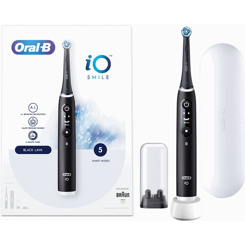 Foto van Braun oral-b io 6 elektrische tandenborstel zwart