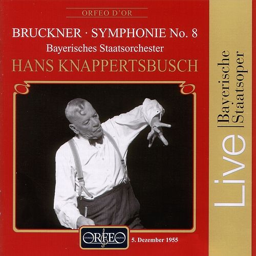 Foto van Bruckner: symphonie no.8, live recording 1955 - cd (4011790577128)