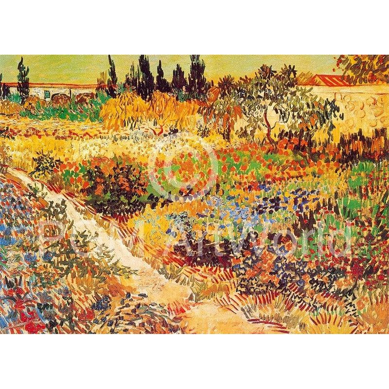 Foto van Vincent van gogh - giardino in fioritura kunstdruk 30x24cm