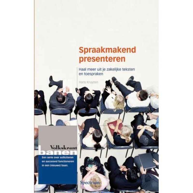 Foto van Spraakmakend presenteren volkskrant banen