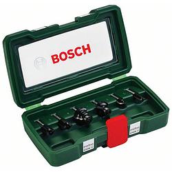 Foto van Bosch accessories hm-frezenset 6 delig 1/4