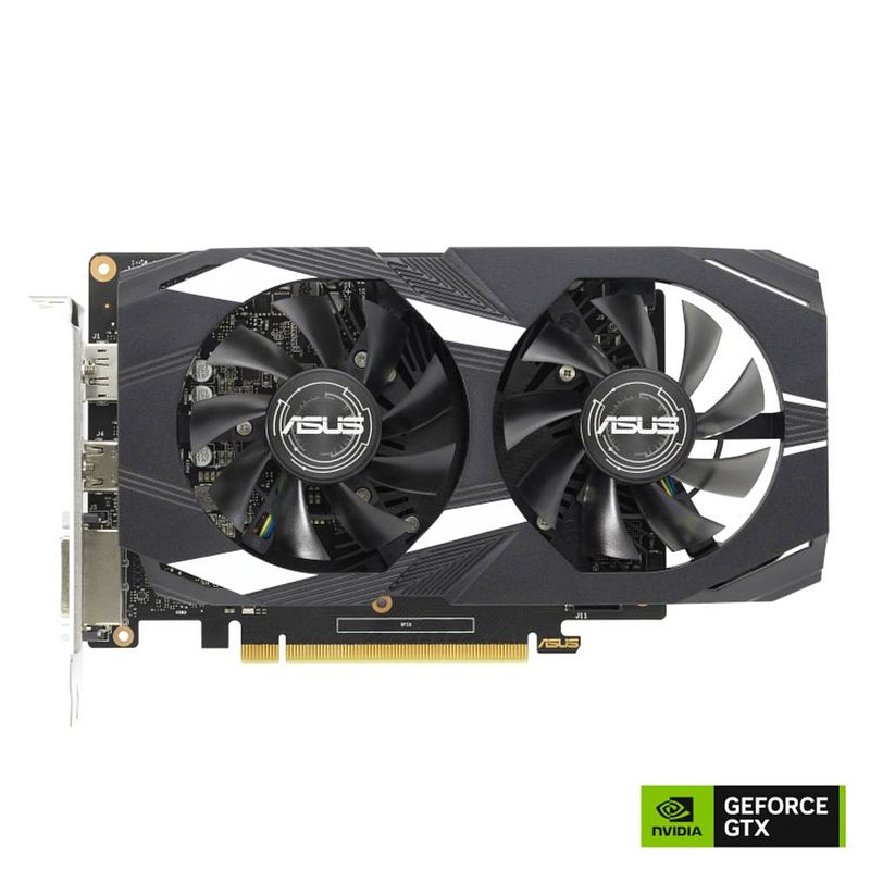 Foto van Asus videokaart gtx1650 gddr6-ram pci-express, hdmi, displayport, dvi