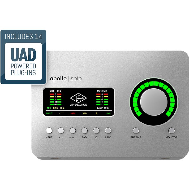 Foto van Universal audio apollo solo usb heritage edition audio interface