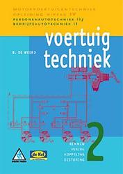 Foto van Voertuigtechniek - b. de weerd - paperback (9789071838323)