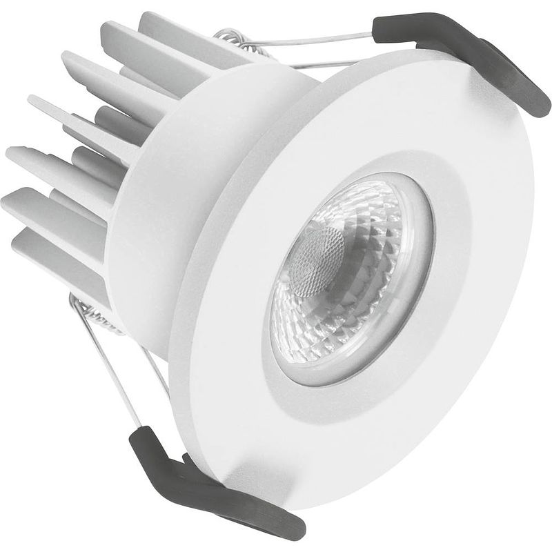 Foto van Ledvance spot fireproof led-inbouwlamp voor badkamer 7 w ip65 wit