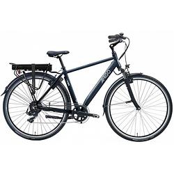 Foto van Amigo elektrische stadsfiets e-vibe d2 28 inch 50 cm heren 7v v-brakes antraciet