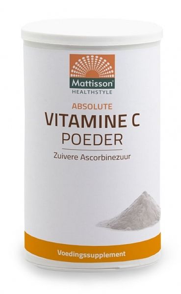 Foto van Mattisson healthstyle absolute vitamine c poeder