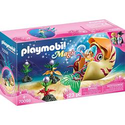 Foto van Playmobil magic zeemeermin met zeeslakkengondel 70098