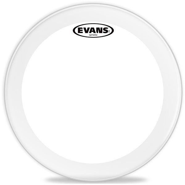 Foto van Evans eq4 clear bassdrumvel voor omgebouwde 16 inch floortom