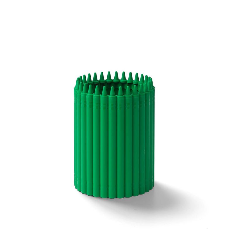 Foto van Potlodenbak, groen - polypropyleen - crayola