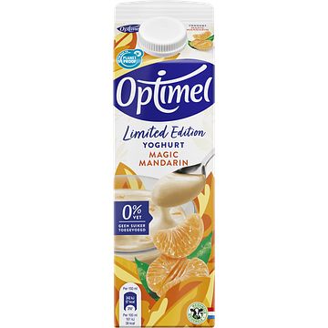 Foto van Optimel yoghurt limited edition stracciatella 0% vet 1 x 1l bij jumbo