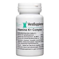 Foto van Verasupplements vitamine k complex tabletten