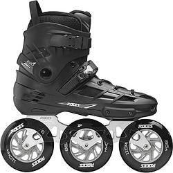 Foto van Roces inlineskates ego polypropyleen 85a zwart/zilver maat 44