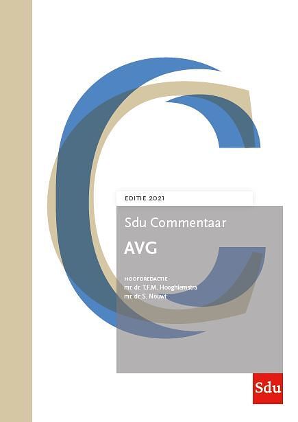 Foto van Sdu commentaar avg - hardcover (9789012407335)