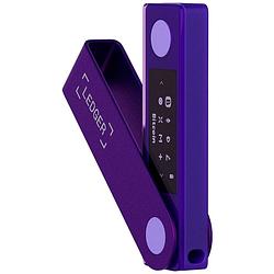 Foto van Ledger nano x lnx-purple-endept hardware wallet 1 stuk(s)