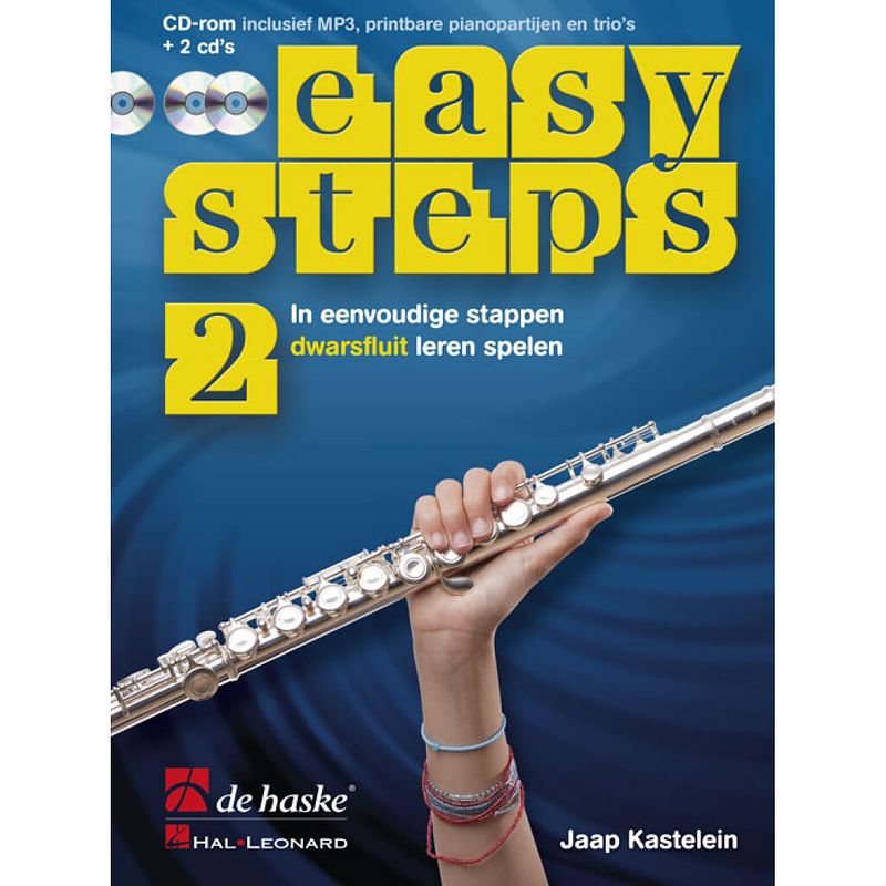 Foto van De haske easy steps 2 fluit in eenvoudige stappen dwarsfluit leren spelen