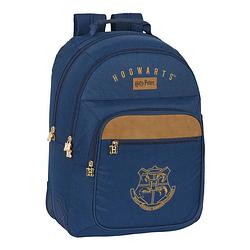 Foto van Schoolrugzak harry potter magical bruin marineblauw (32 x 42 x 15 cm)