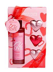 Foto van Idc institute in love rose giftset shimmergel & bruishartjes