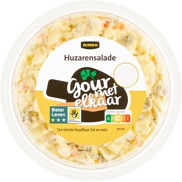 Foto van Jumbo gourmet elkaar huzarensalade 225 g