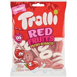 Foto van Trolli red fruits minirings gom 200g bij jumbo